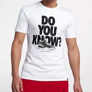 NEW Mens Air Jordan Short Sleeve Tee, Do You Know?